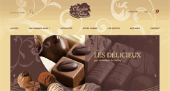 Desktop Screenshot of chocolats-dubellay.com