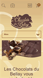 Mobile Screenshot of chocolats-dubellay.com